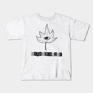 Sparklehorse leaf design Kids T-Shirt